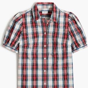 J.Crew Plaid Short Sleeve Shirts, Two for this Price